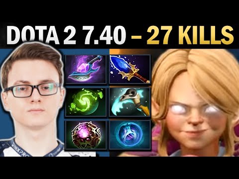 Invoker Pro Mid with Arcane Blink and 27 Kills - Gameplay Dota 2