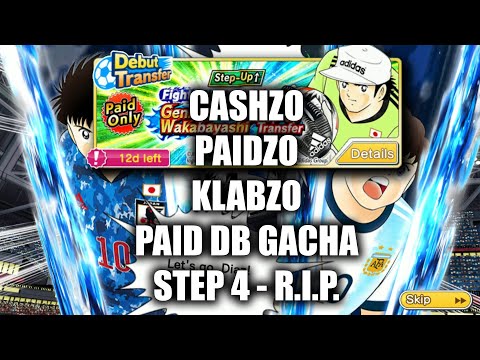 Captain Tsubasa Dream Team 3rd Anniversary Samurai Blue Genzo Wakabyashi Paid DB Gacha Step 4-X