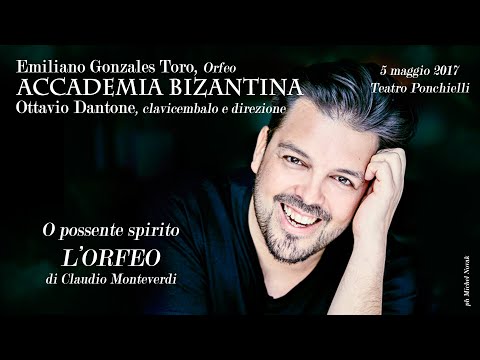 C. Monteverdi, O possente spirito (L’Orfeo)  - registrazione audio 5/05/2017,  E. Gonzales Toro