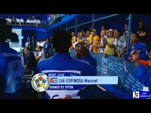 Miki Tanaka (JPN) - Maricet Espinosa (CUB) [-63kg] semi-final