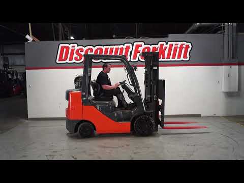 TOYOTA 8-series 8FGCU30 6,000lb LP (Propane) #6828 - Forklift for Sale