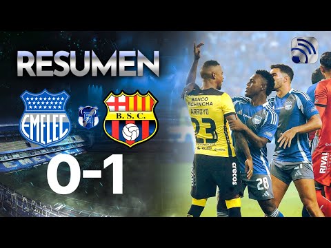 MATCH SUMMARY: EMELEC 0-1 BARCELONA SC l EXPLOSIÓN AZUL 2025