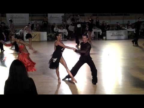 Aleksander Makushev Kristiina Prants Cha Cha World Open La, Latvia Open