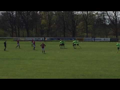 BK Fram - Fortuna FF, Daniel Ander 3 mål, snygg  lobb/chip!