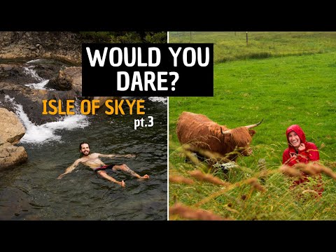Van Life Scotland - Highland Coos, Neist Point & Fairy Pools | Isle of Skye pt.3