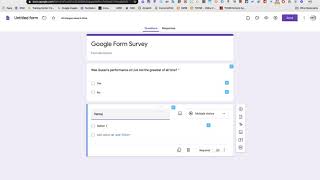 Conducting an online survey on Google Form WITHOUT requiring an email or organizational login.