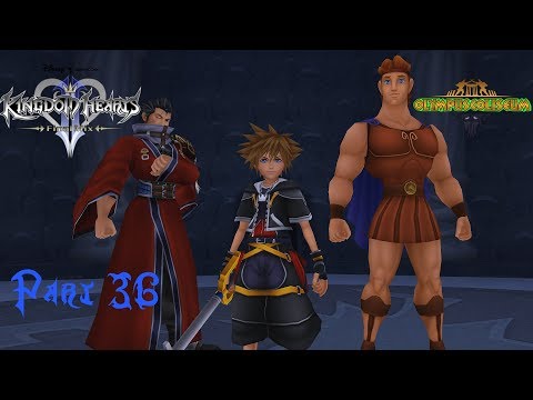 Kingdom Hearts II Final Mix Walkthrough - [Pt.36] - Olympus Coliseum (2nd Vist) (PS4 Pro)