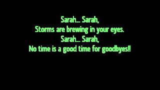 Jefferson Starship~Sarah lyrics