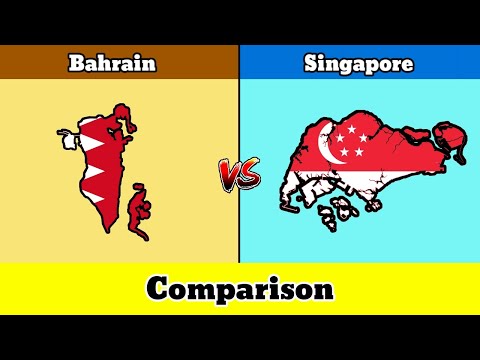Let's Compare Bahrain VS Singapore | Country Comparison | Data Duck