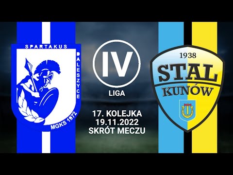 Spartakus Daleszyce 3-2 Stal Kunów || 19.11.22 || Skrót Meczu