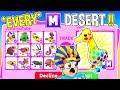 I Traded *EVERY MEGA NEON* Desert Egg Pet In Adopt Me !! Roblox Adopt Me Trading Proof (COMPILATION)
