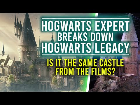 Hogwarts expert REACTS to Hogwarts Legacy | Is it the same castle from the films?