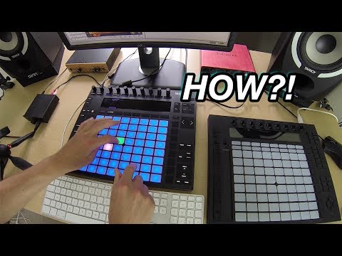 Ableton Push Tutorial: 64 Pad Mode ( for both Push 1 and Push 2 )