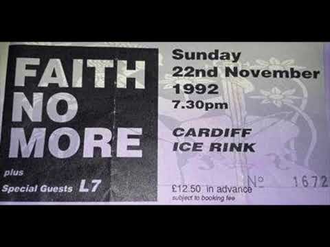 Faith No More - International Ice Rink, Cardiff - 22nd November 1992