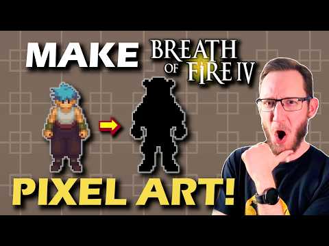 Let's Learn Breath of Fire IV Pixel Art! (Isometric Style)