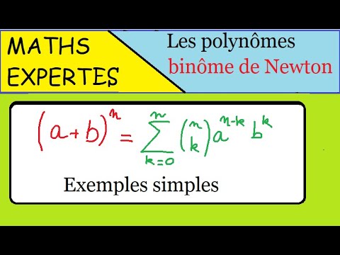 Term Maths expertes -  Le binôme de Newton- (a+b)^6