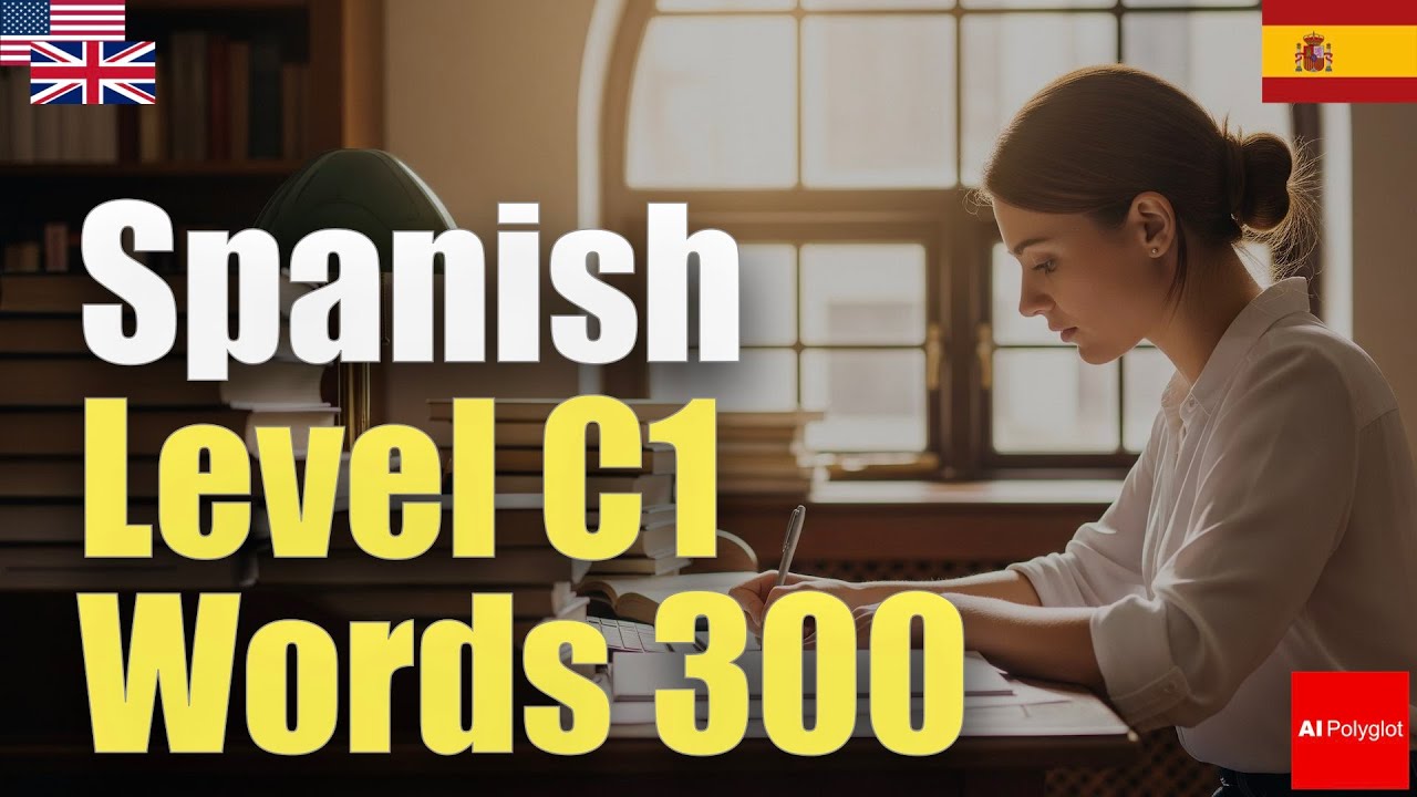 Spanish Level C1 Words 300 | Advanced | Passive listening | Must-Know | with hiragana episode artwork