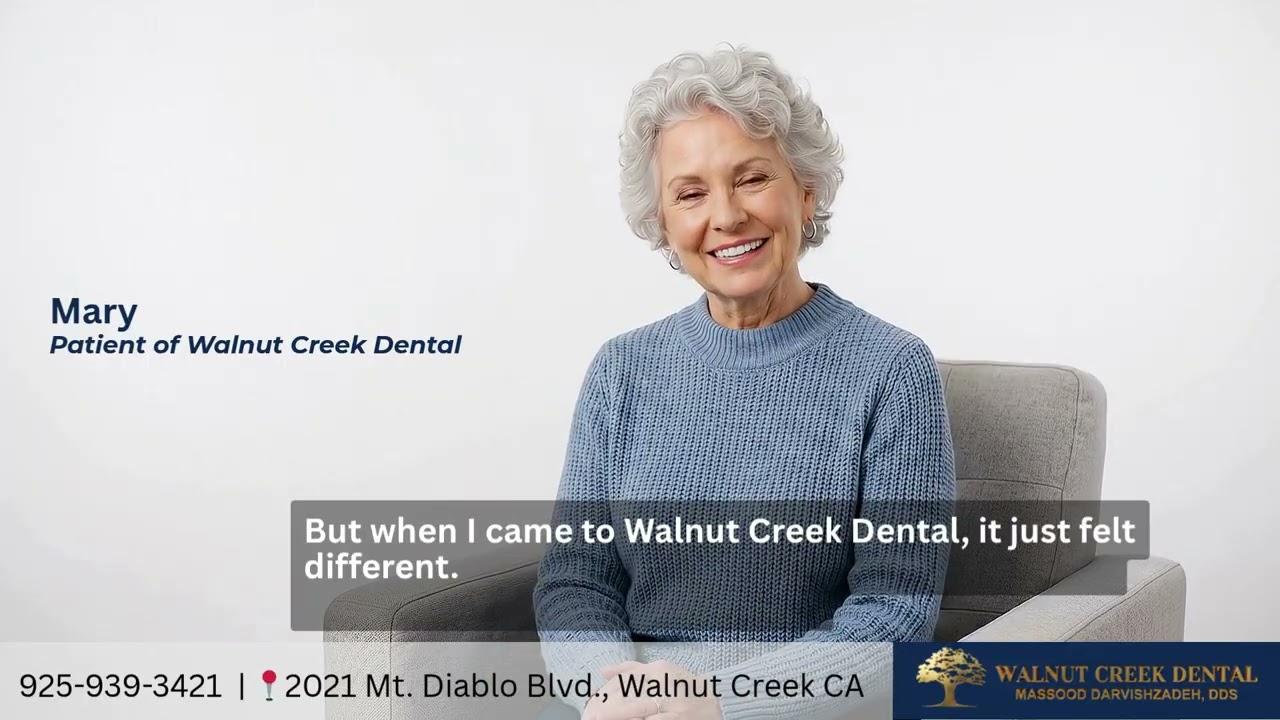 Mary dental implant story Walnut Creek Dental