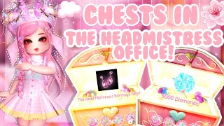 *TIPS* How to get the 2 chests in The Headmistress Office 🌷✨ | Royale High Campus 3 🏰