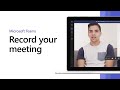 How to record your meeting in Microsoft Teams