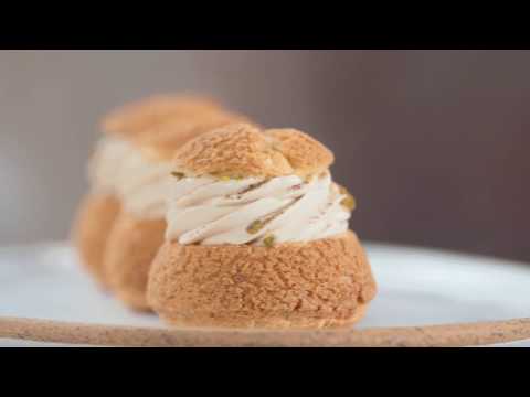 Fall in love with Chef DEMERS 's ORELYS chou a la creme