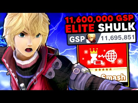 This is what an 11,600,000 GSP Shulk looks like in Elite Smash