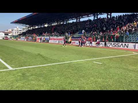 Düzcespor Aksaray 1. Gol Sonrası “Şampiyon Düzce”