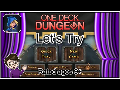 Let's Try One Deck Dungeon on iOS