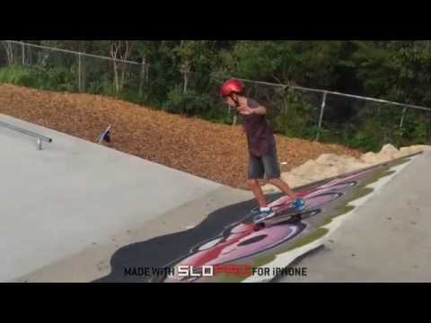 Skateboard Roll In