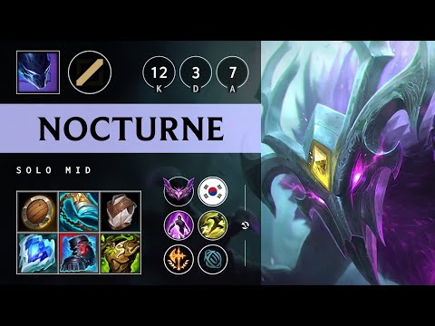 Nocturne Mid vs Viktor - KR Master Patch 25.04
