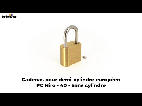 Cadenas pour demi-cylindre européen PC Niro BURG WACHTER