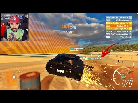 +18 - QUEM DEU MAIS RAGE? FORZA HORIZON 3 ONLINE