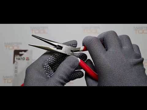 Тонкогубцы YATO 150 мм, прямые, 6" (YT-1956) - качество и надежность Тонкогубцы YATO 150 мм, прямые, 6" (YT-1956) - качество и надежность