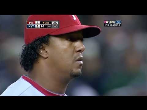 2009 World series game 2 Pedro Martínez Performance