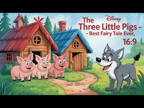 The Three Little Pigs-The best fairy tales for children- FairyTale Friends-
