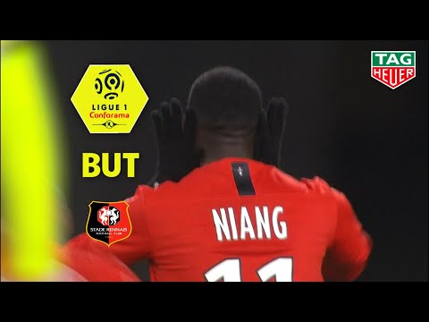 But Mbaye NIANG (25') / Stade Rennais FC - Angers SCO (2-1)  (SRFC-SCO)/ 2019-20