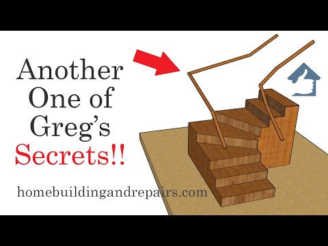 Winder Stairway Handrail Design Layout Ideas - This Is Definitely Advanced Carpentry