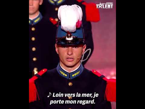 Les militaires de Saint-Cyr chantent dans l'émission "La France a un incroyable talent"