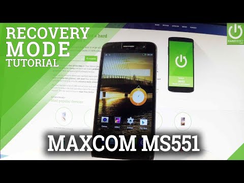 How to Boot Into Recovery Mode in MAXCOM MS551