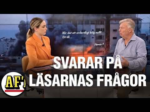 Attackerna i Israel och Gaza – Wolfgang Hansson svarar på läsarnas frågor