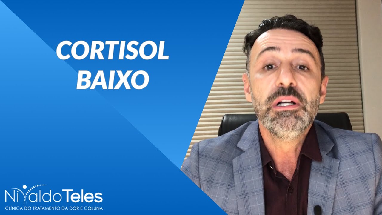 CORTISOL BAIXO - QUAIS AS CAUSAS? QUAIS SÃO OS SINTOMAS? O QUE FAZER?