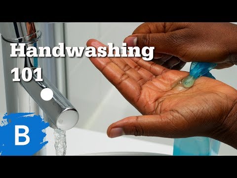 健康のための実践。手洗い (Healthy Practices: Hand Washing)