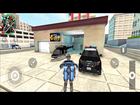 Helicopter and Car Driving In Open World Police Game - Android Gameplay