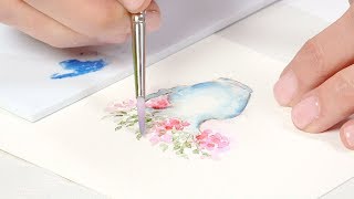 Watercolor Stamping Basics with Art Impressions