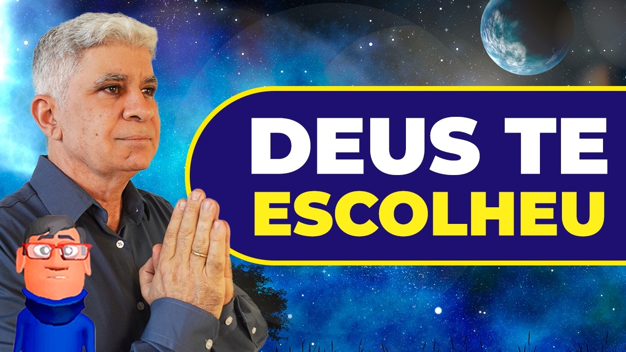 DEUS TE ESCOLHEU - Minuto com Deus de Hoje