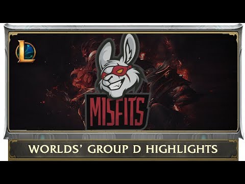 LoL Worlds 2017 | Misfits BEST Highlights of Group D