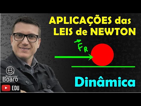 APLICAÇÕES das LEIS de NEWTON - DINÂMICA - (TEORIA + EXERCÍCIOS) -  AULA 14