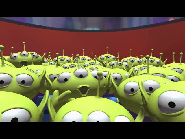 Vídeo relacionado con Pixar Toy Story Aliens como personajes de Pixar Sudadera