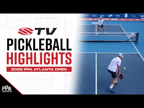 Hewett 2 Handed Forehand Pickleball Highlight - 2022 PPA Atlanta Open Men's Singles