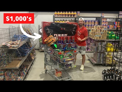 BUYING The Most EXPENSIVE FIREWORK!!!